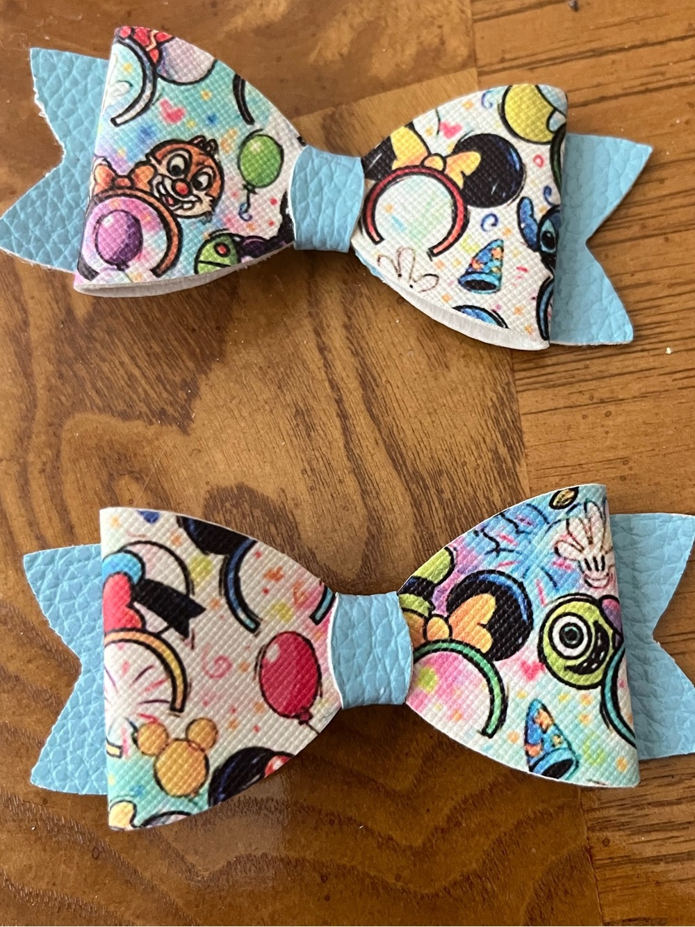 Girls Disney Hair Bow Set - Kids Hair Accessories